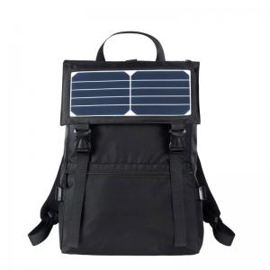  Solar backpack with solar charger