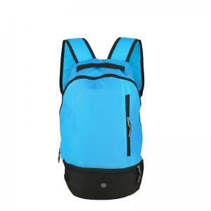 Soccer backpacks with ball pocket