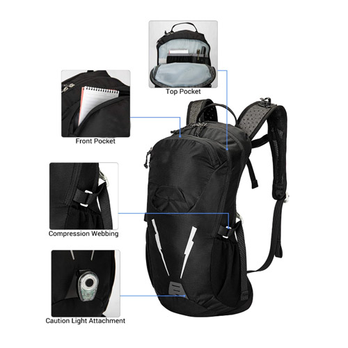 Rucksack hydration backpack