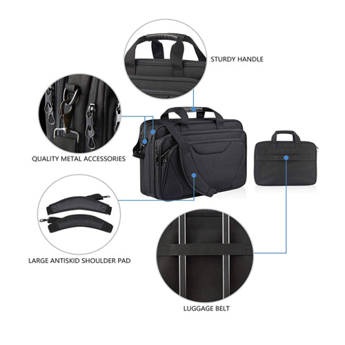 Water-repellent laptop backpack