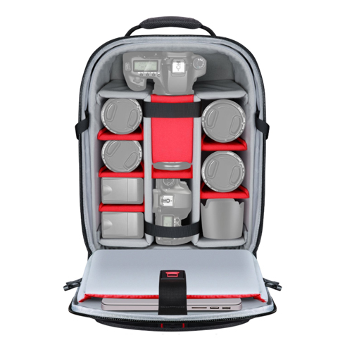 Anti-shock camera backpack
