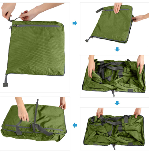 Foldable travel bag