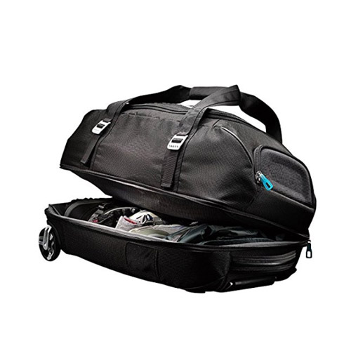 High capacity ski luggage