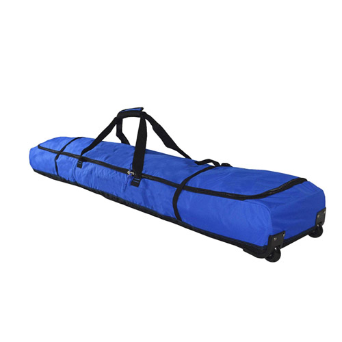 Wheeled double ski bag