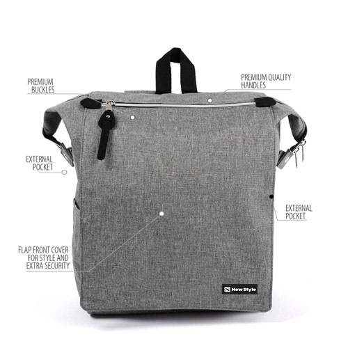 Waterproof laptop backpack