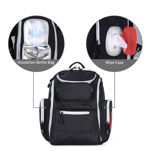 Baby diaper backpack