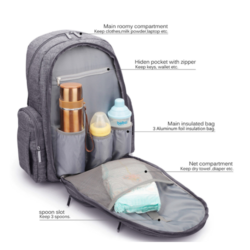 Baby nappy bag waterproof