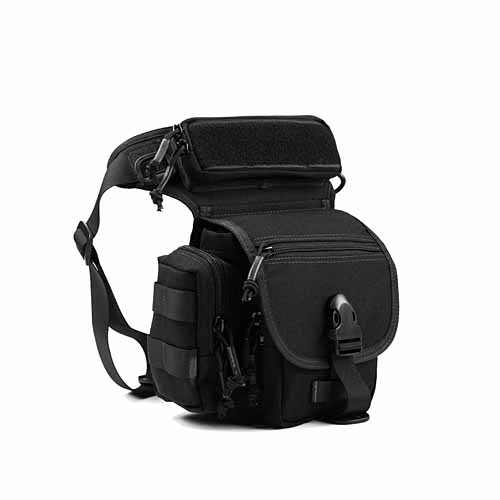 Motorcycle leg pouch