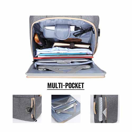 Laptop briefcase backpack