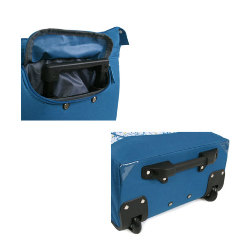 Tote with wheels