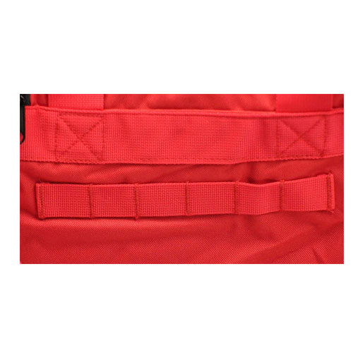 Red military medic bag