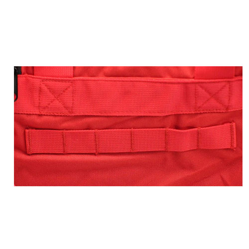 Red military medic bag