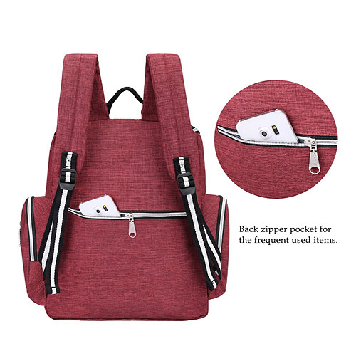 Baby backpack diaper bag