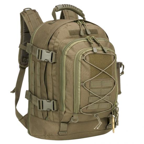 Military expandable waterproof hiking backpack