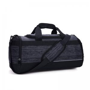 Gym bag with shoe compartment