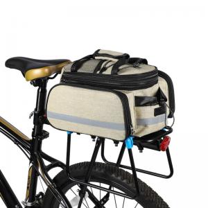Waterproof fabric bicycle trunk bag