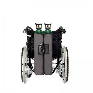 Oxygen bag for wheelchair