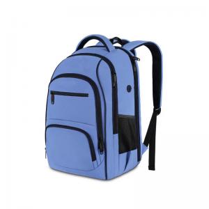 Anti Theft Smart Laptop Backpack Bag Multifunction Nylon Purple Soft Fashion Waterproof Backpack