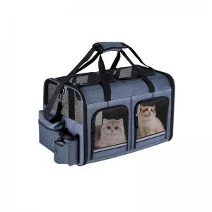 Two Pets Carrier for Outdoor Travel