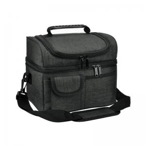 Dual-Compartment Lunch Cooler Bag