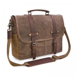 Large Leather Computer Laptop Bag